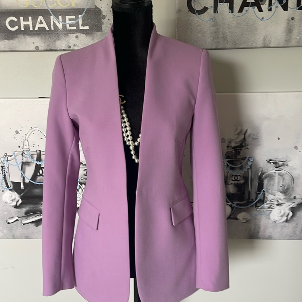 Zara Lavender Blazer - Picture 1 of 6
